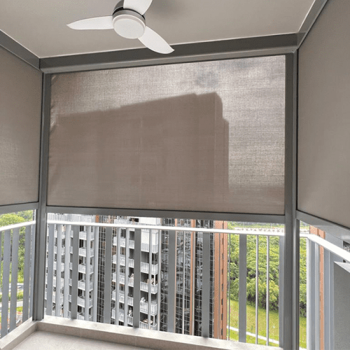 Roller Blinds Singapore, Smart, Outdoor Blinds, Motorised Window Roller